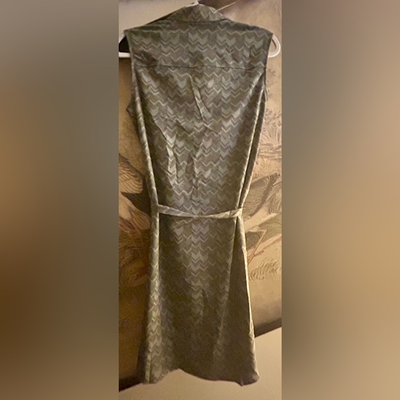 New Eddie Bauer Departure Sleeveless Shirt Dress SZ Medium Tall - Picture 8 of 15